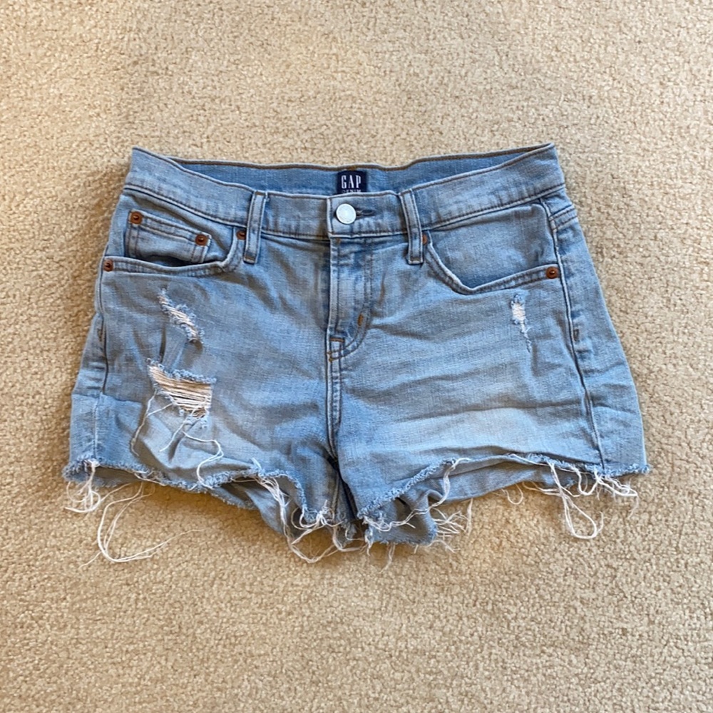 Gap 3 Inch Denim Jean Shorts